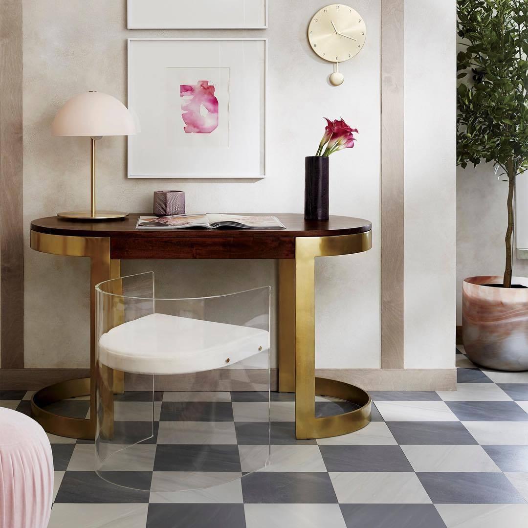 Brioth lampă de masă din acrilic în stil scandinav
