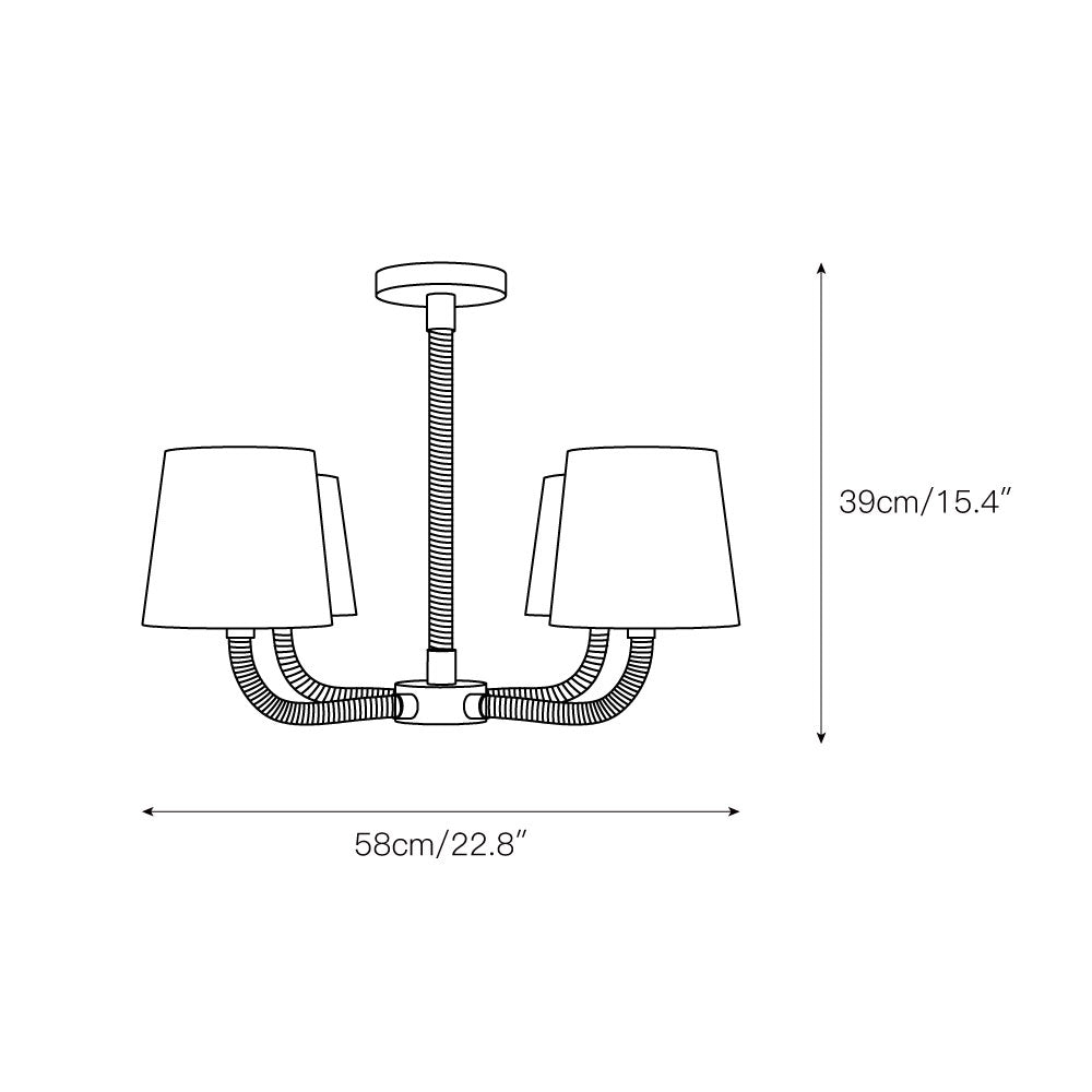 Briarie candelabru