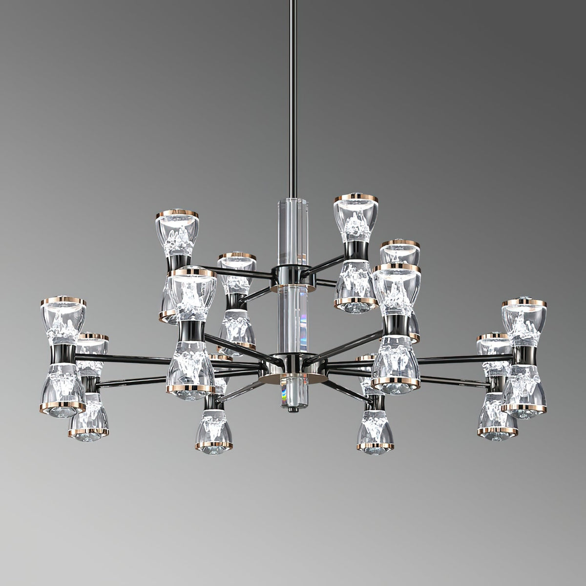 Zircon candelabru