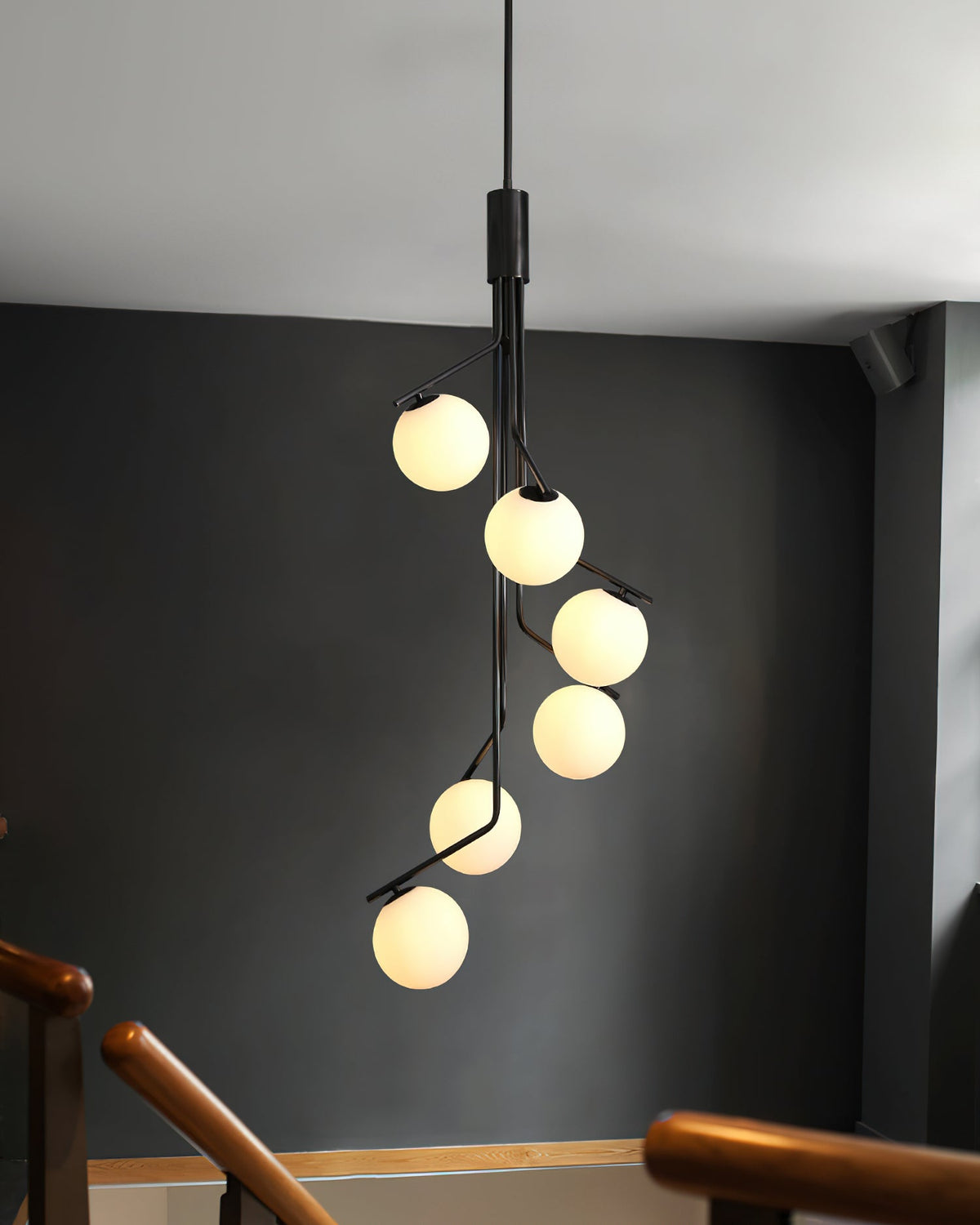 Solivine candelabru auriu, cu ramuri, cu glob, LED