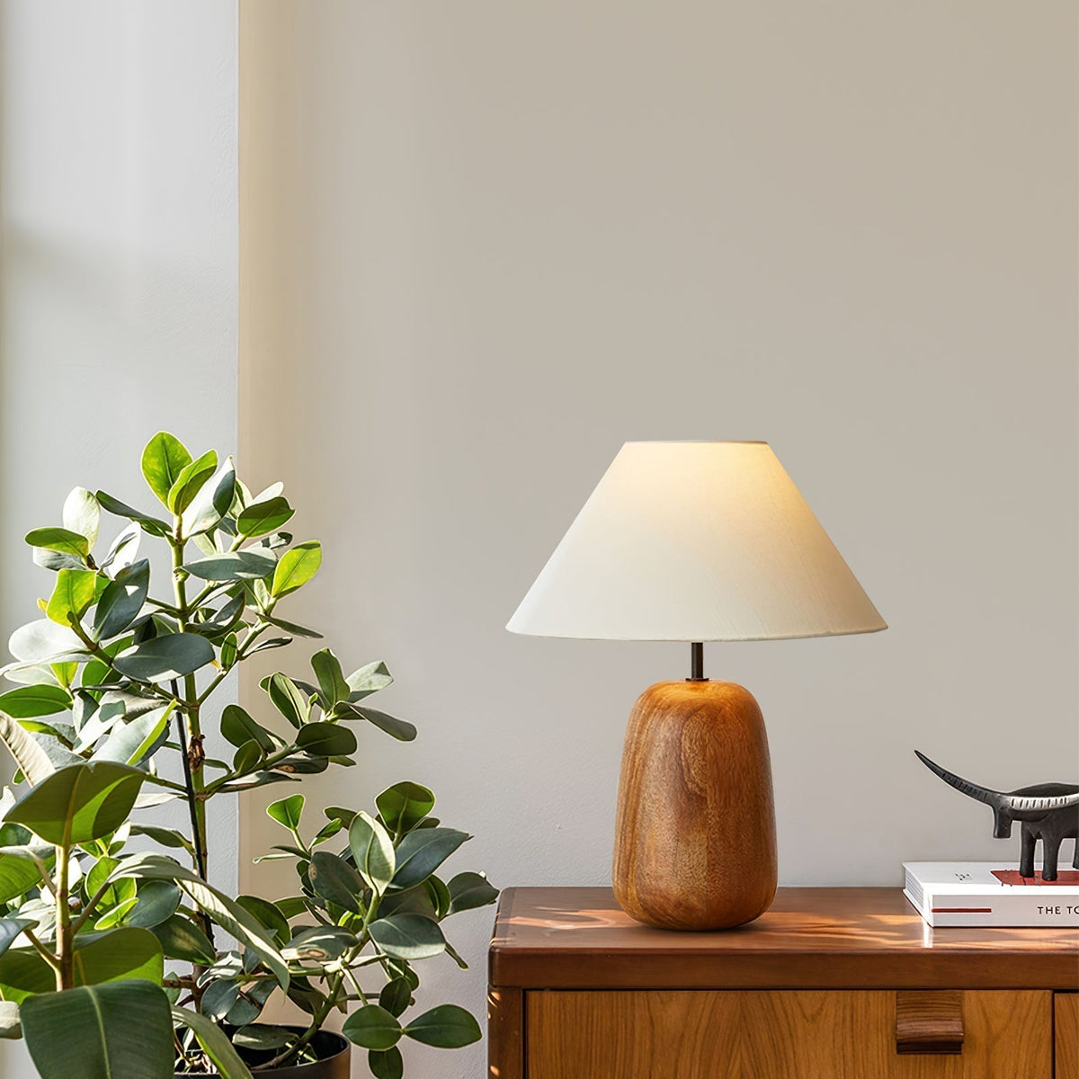 Lindenier lampă de masă din lemn