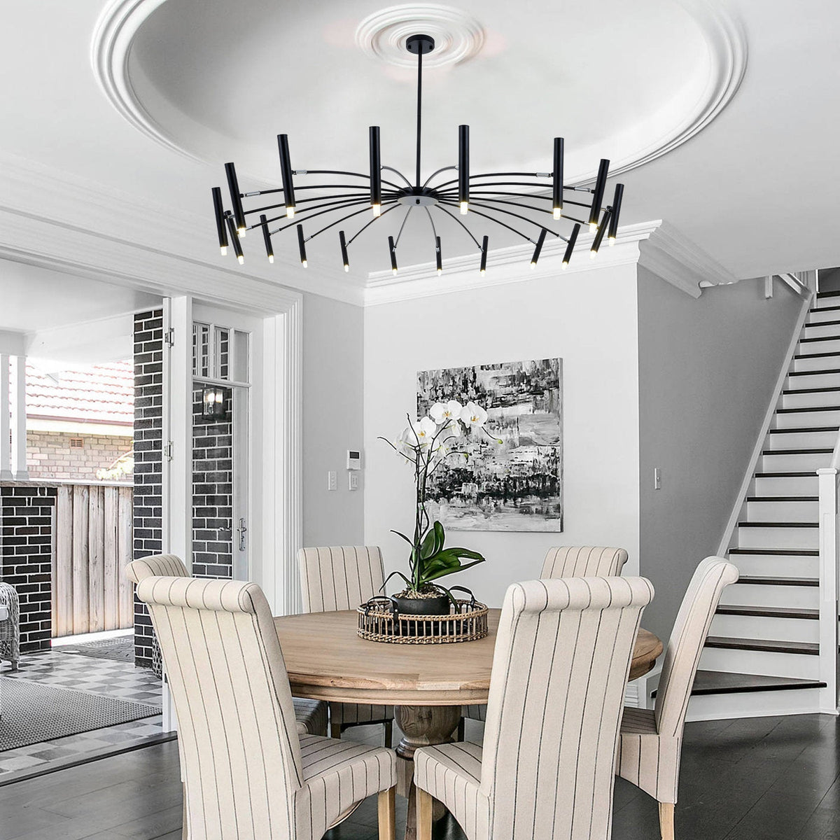 Lumaraine candelabru, industrial