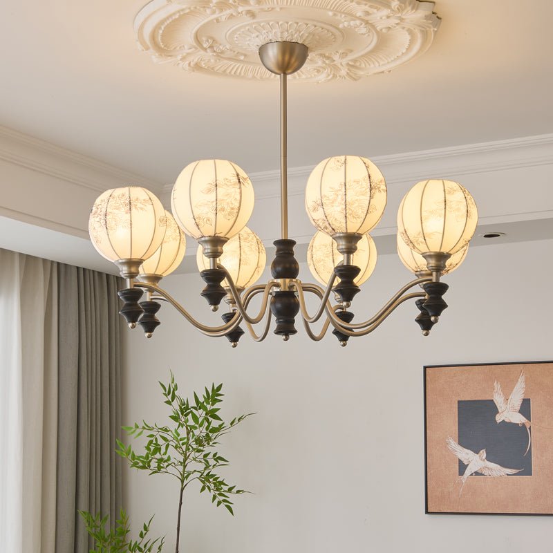 Osilan candelabru din lemn, tradițional, elegant, vintage