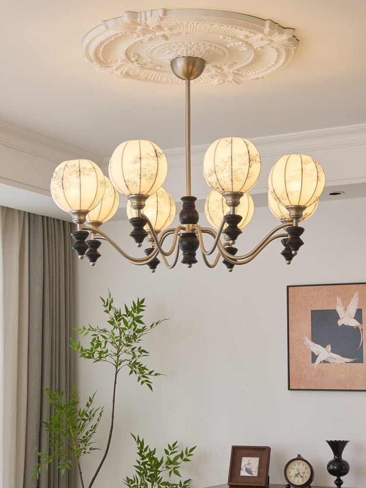 Osilan candelabru din lemn, tradițional, elegant, vintage