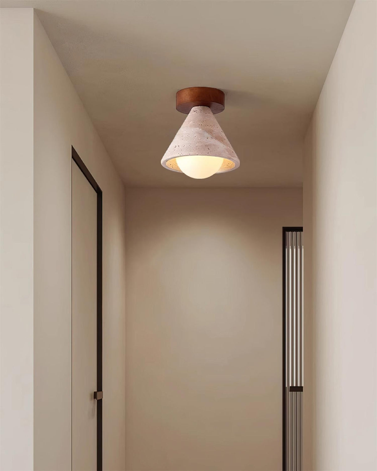 Hudon plafonieră aplicată