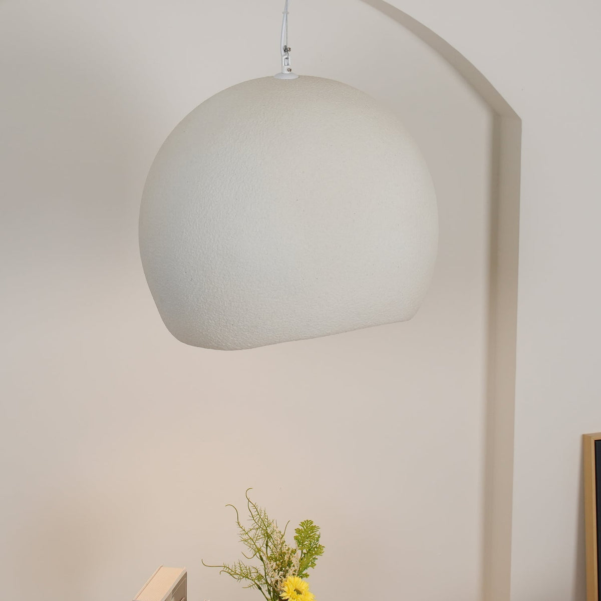 Reloza lampă suspendată din rășină, modernă, minimalistă
