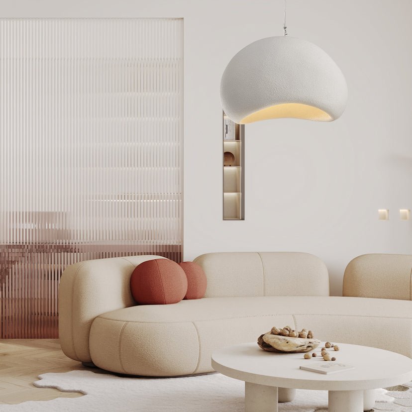 Reloza lampă suspendată din rășină, modernă, minimalistă