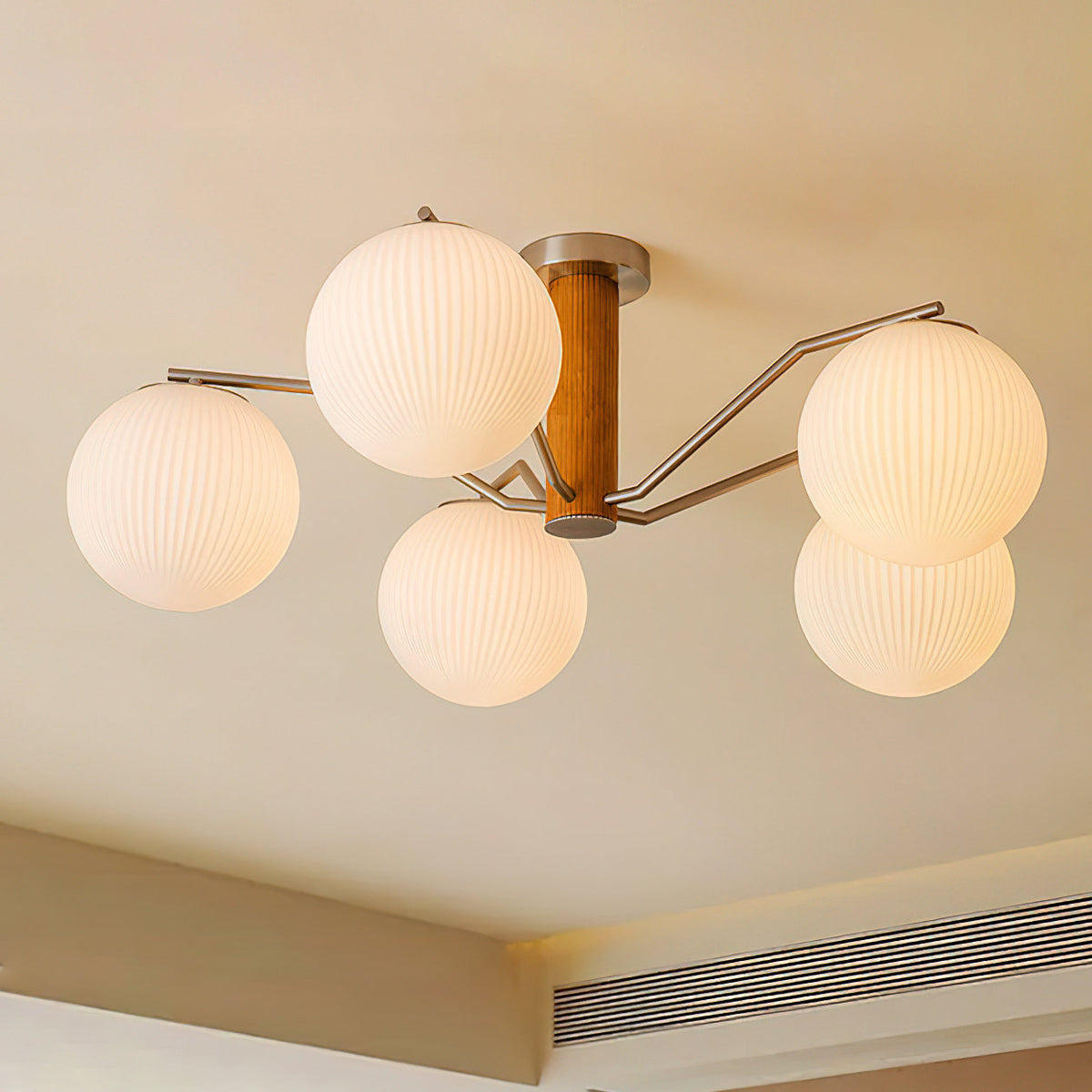 Plafonieră LED/Incandescent Glob pentru Cameră de Zi