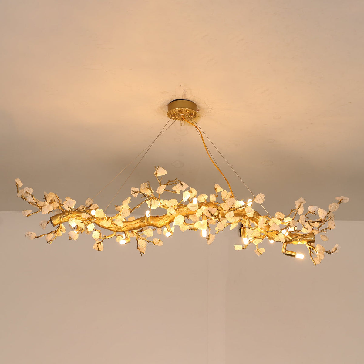 Casterford candelabru cu cuarț ramură