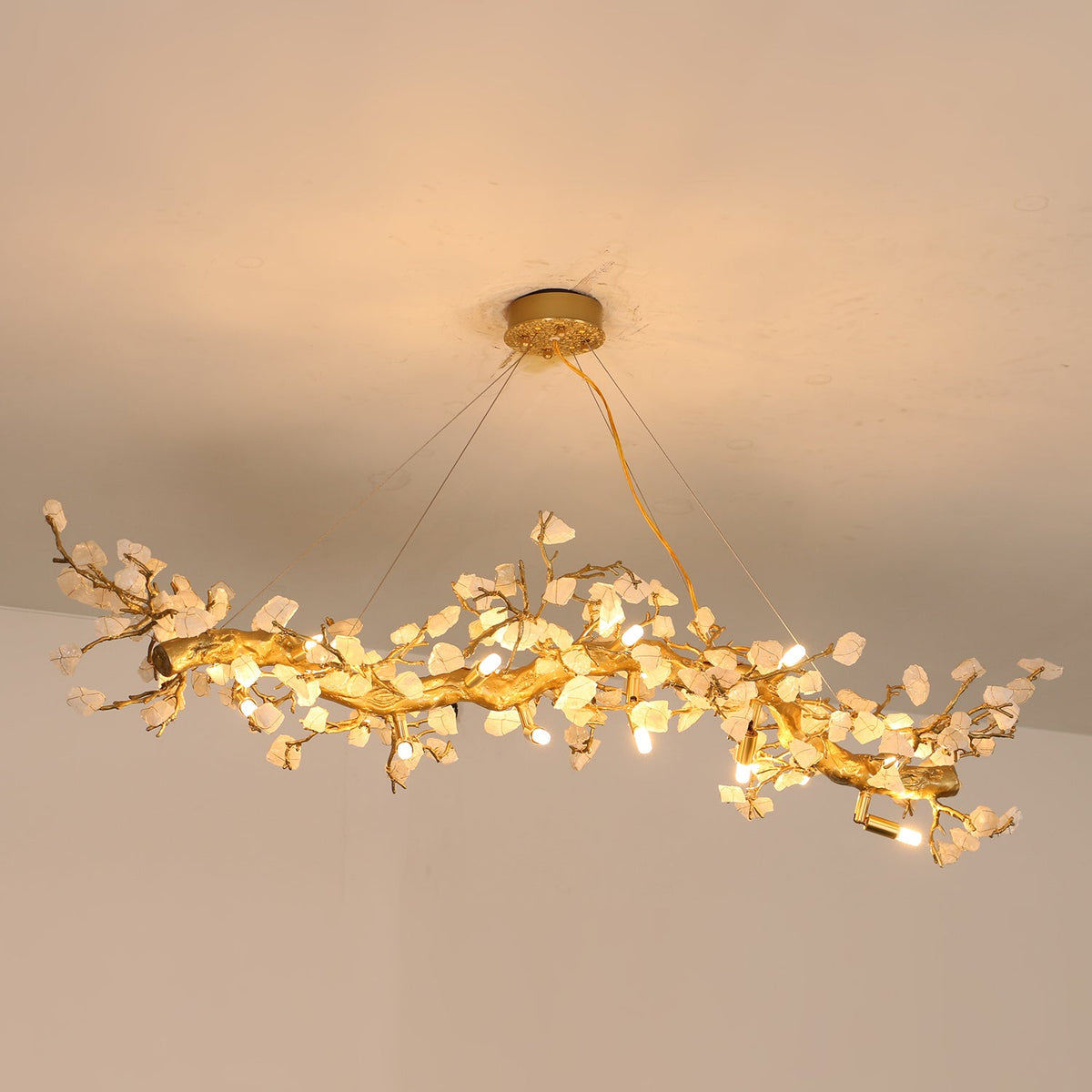 Casterford candelabru cu cuarț ramură