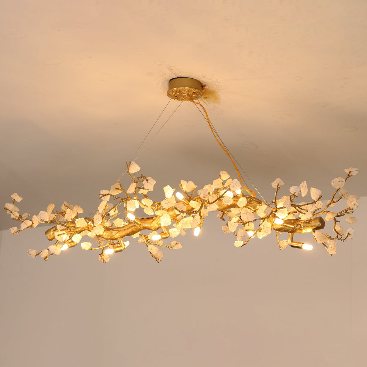 Casterford candelabru cu cuarț ramură