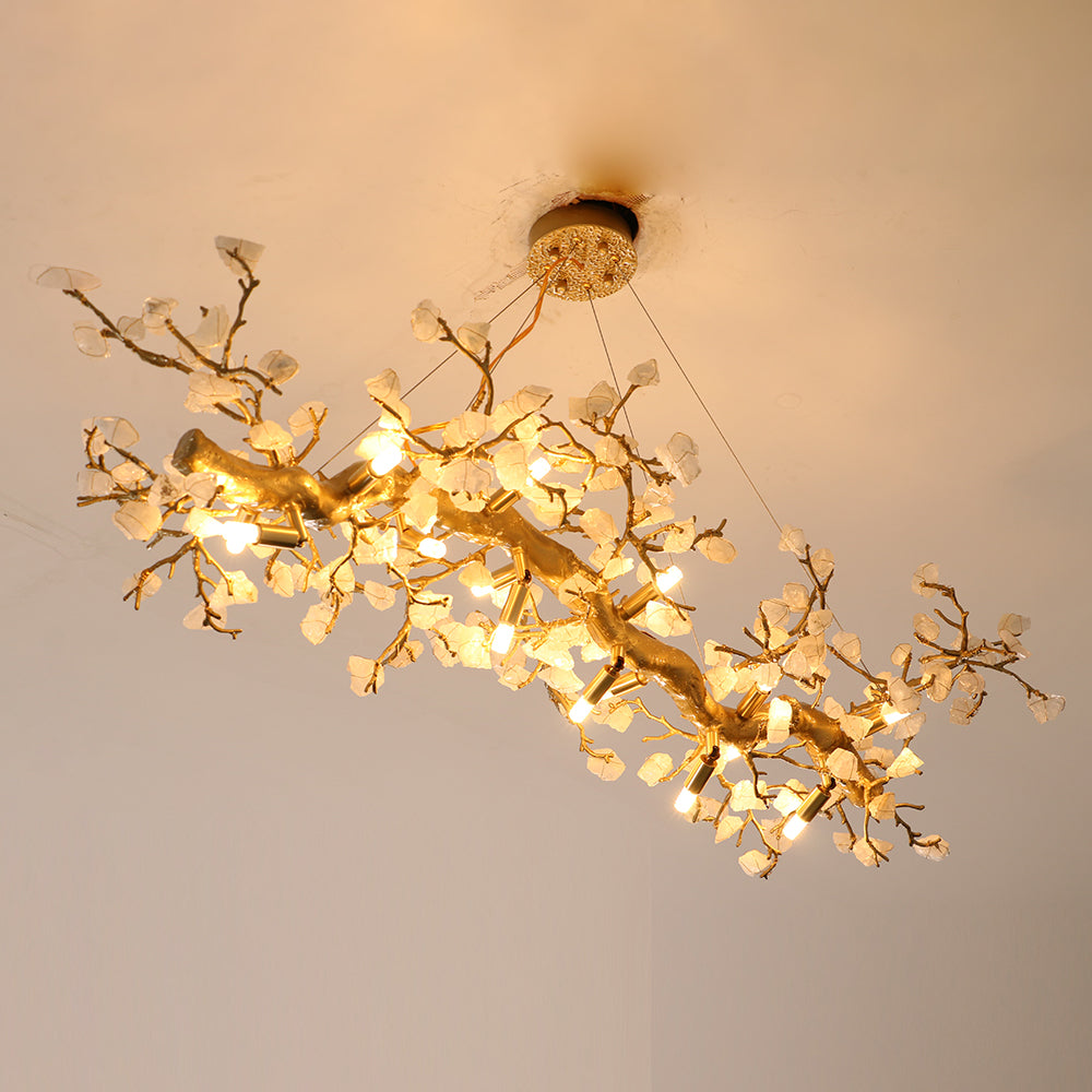 Casterford candelabru cu cuarț ramură