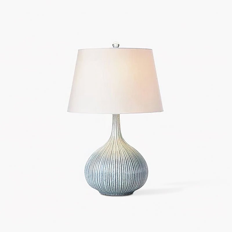 Deyra lampă de masă din ceramică și material textil