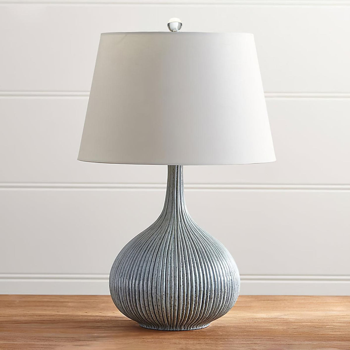Deyra lampă de masă din ceramică și material textil