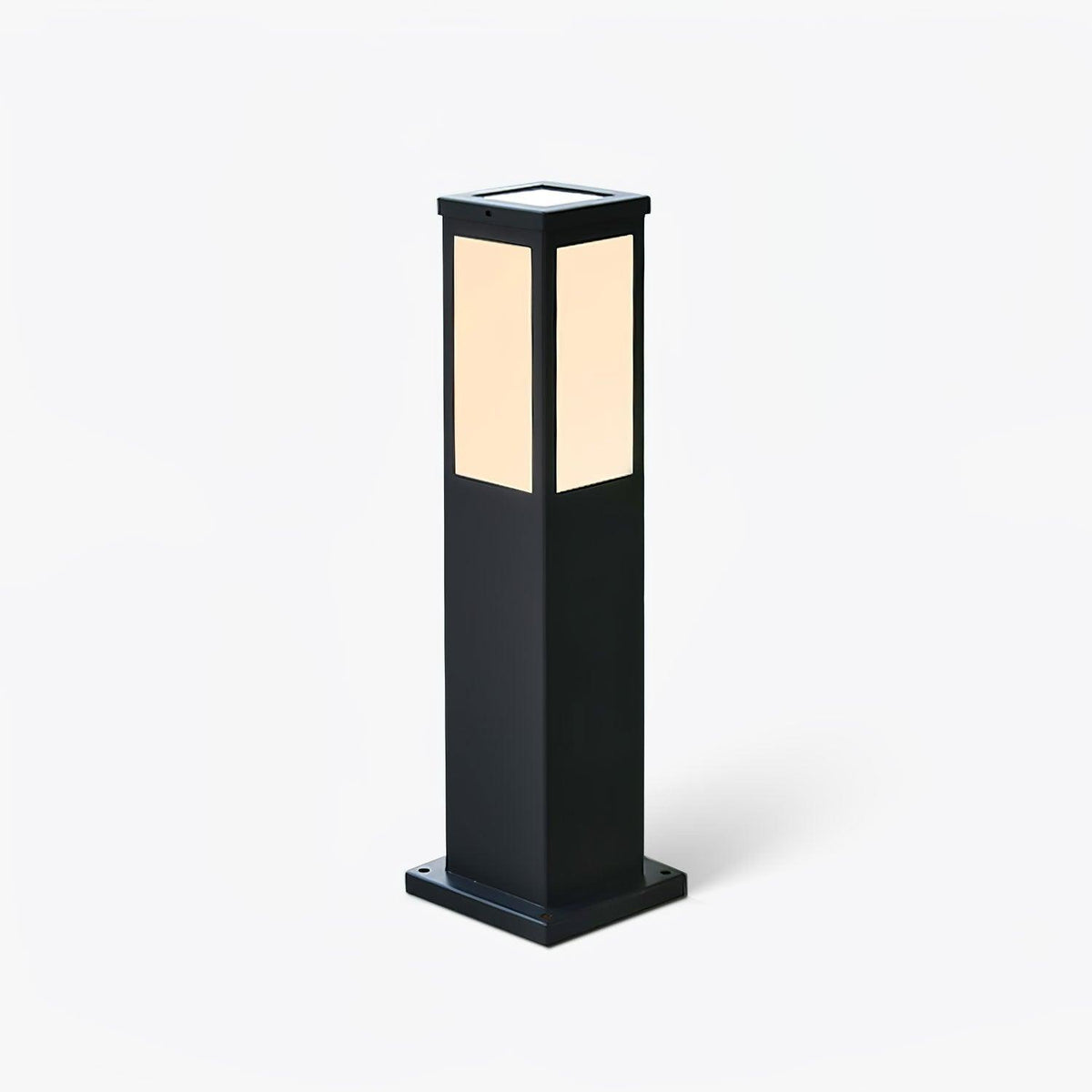 Leo Bollard Solar Outdoor Light