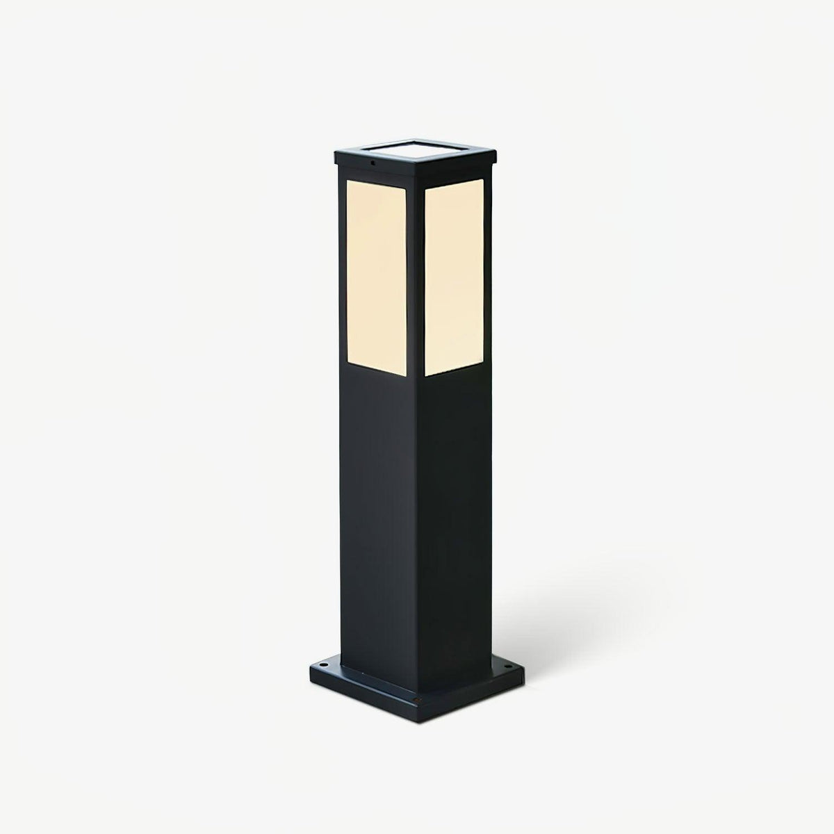 Leo Bollard Solar Outdoor Light