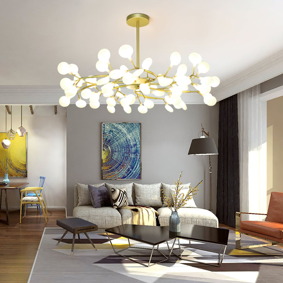Riviselle candelabru LED Firefly