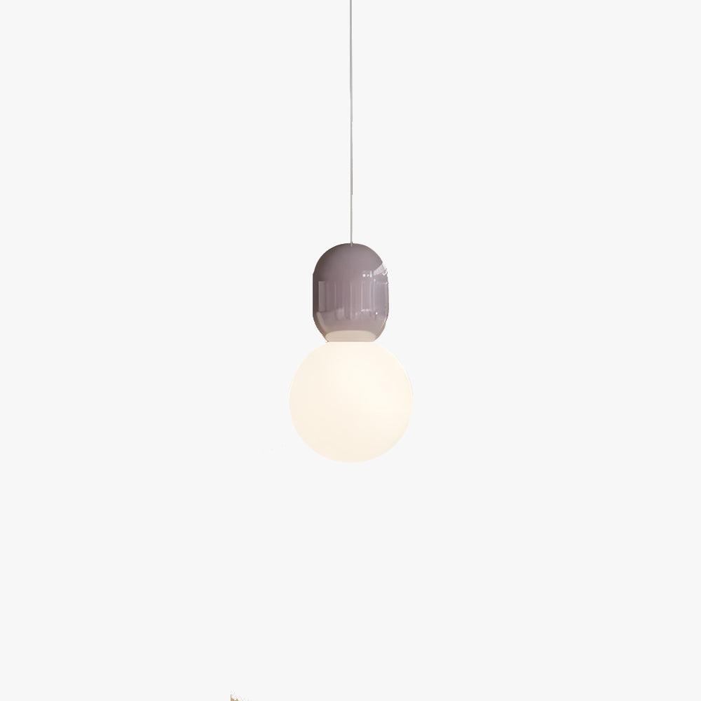 Valentina modern lampă suspendată minimalistă din sticlă/metal pentru Sufragerie