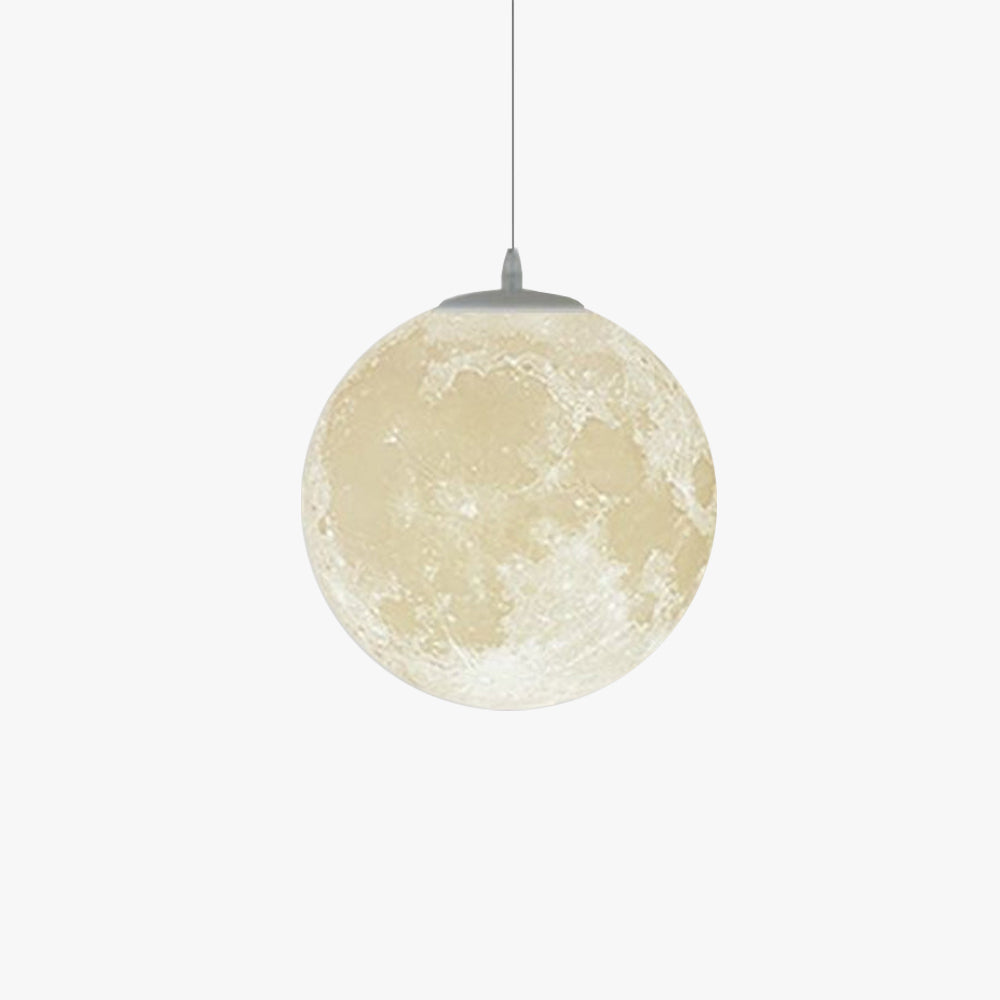 Arisha lampă suspendată modernă cu design de lună, decorativă pentru sufragerie și cameră de dormit
