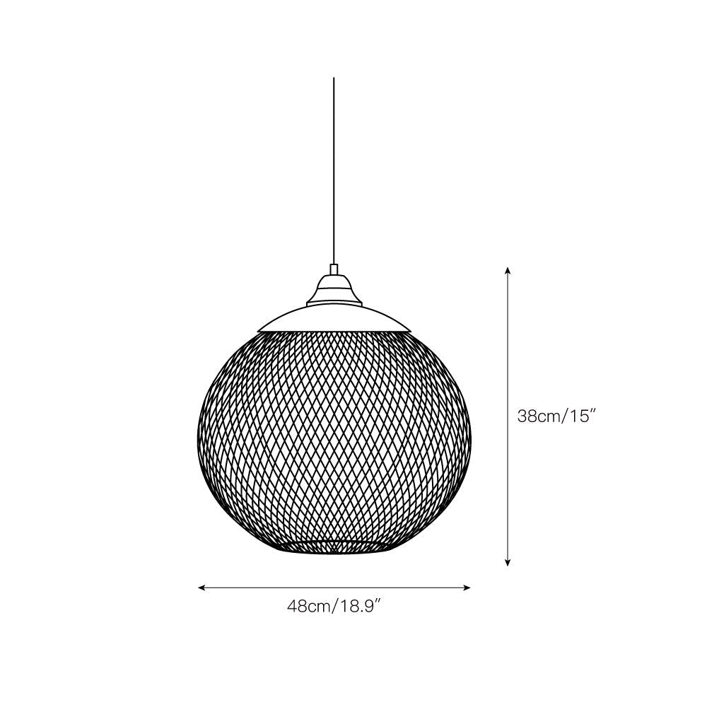 Aursorir Mesh lampă suspendată