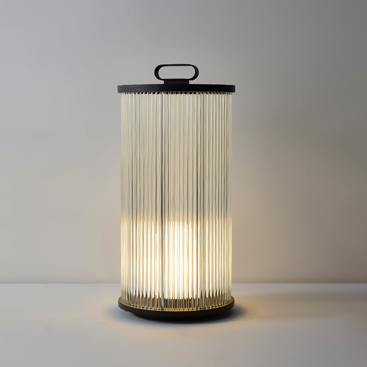 Niri lampadar din oțel și acril, minimalist