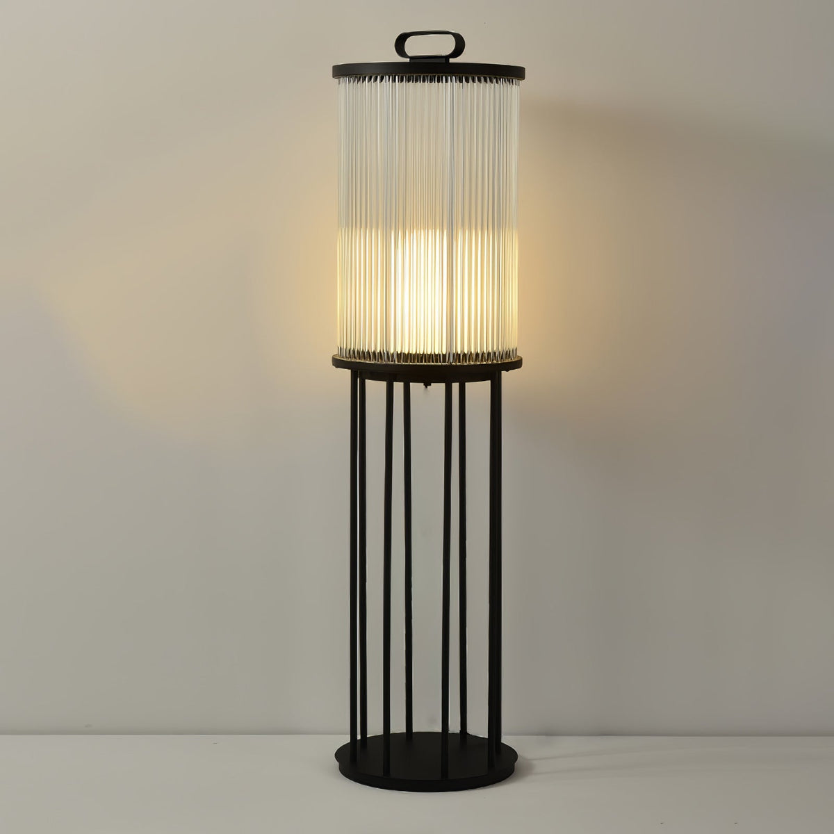 Niri lampadar din oțel și acril, minimalist