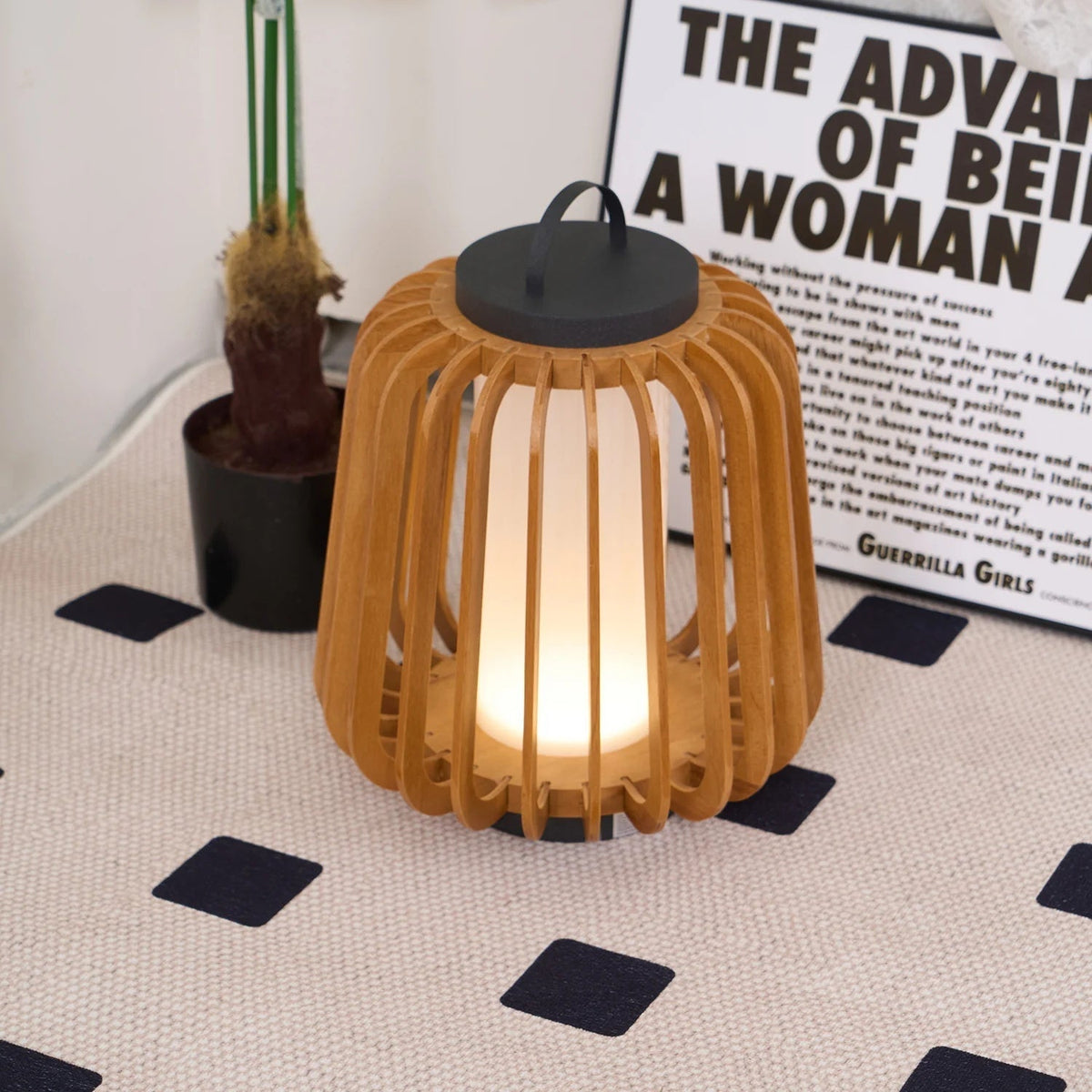 Fern lampă de masă