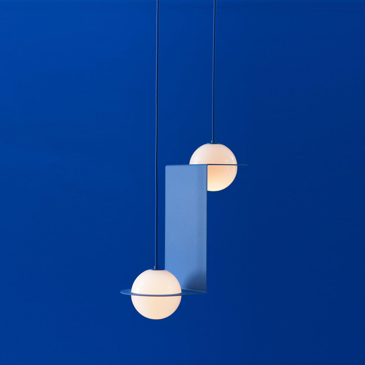 Irenol lampă suspendată neagră, contemporană