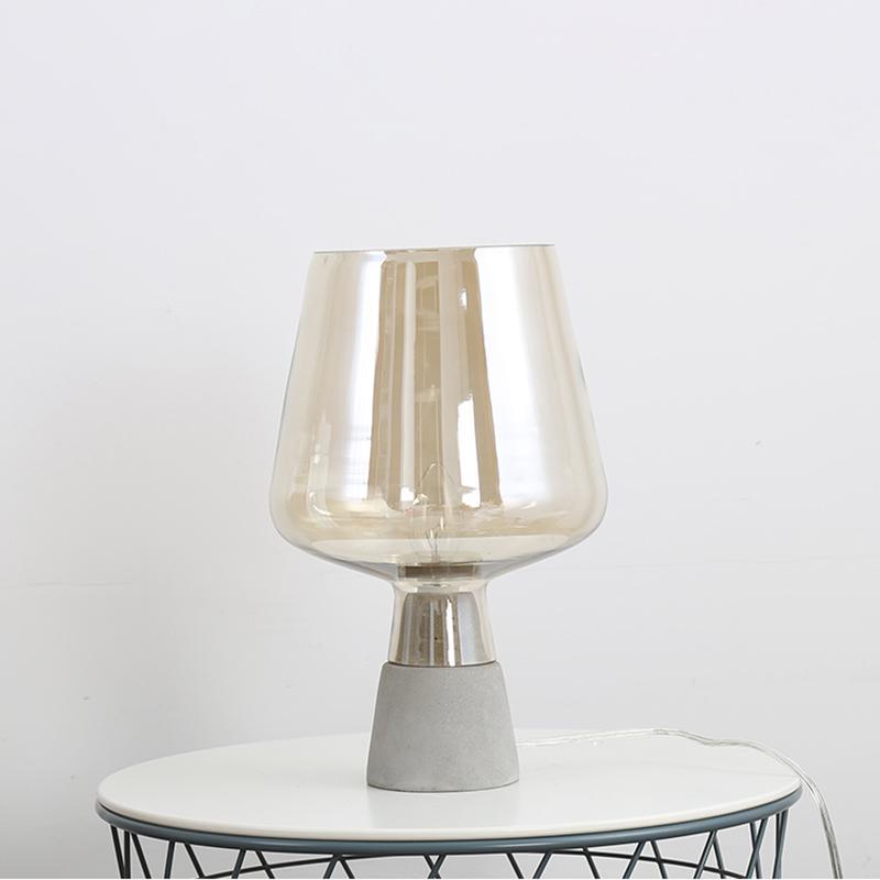 Elairella lampă de masă minimalist din ciment