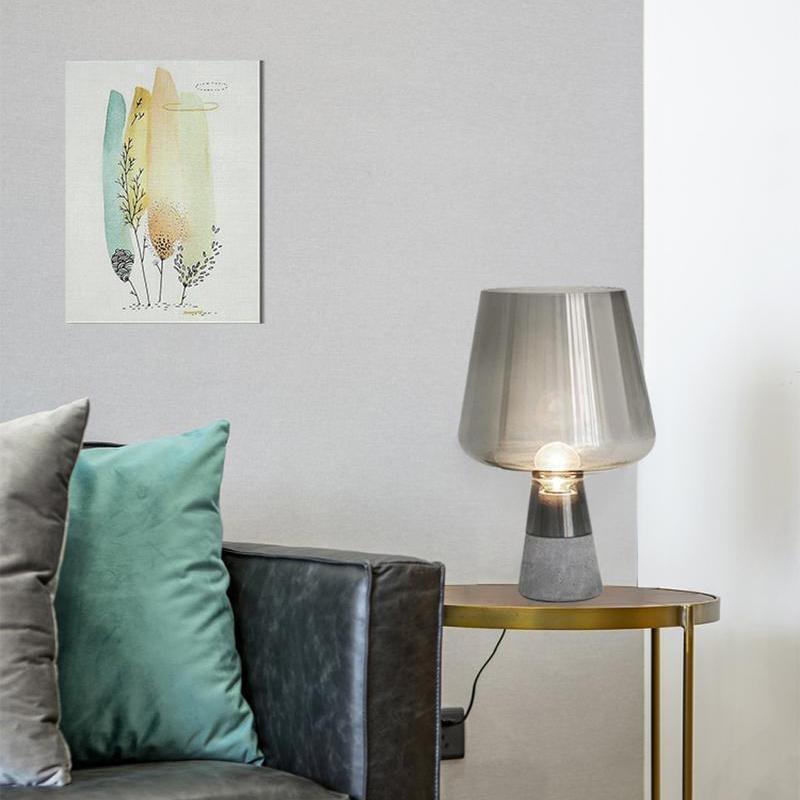 Elairella lampă de masă minimalist din ciment