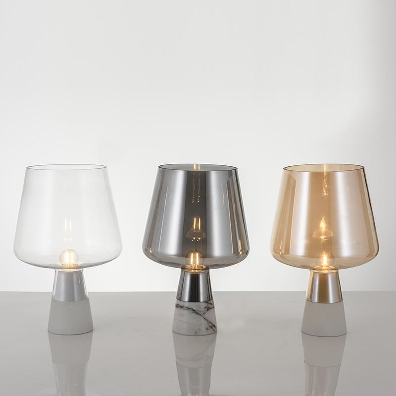 Elairella lampă de masă minimalist din ciment