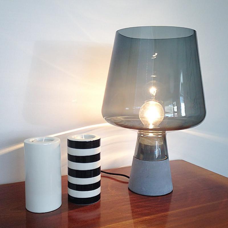 Elairella lampă de masă minimalist din ciment