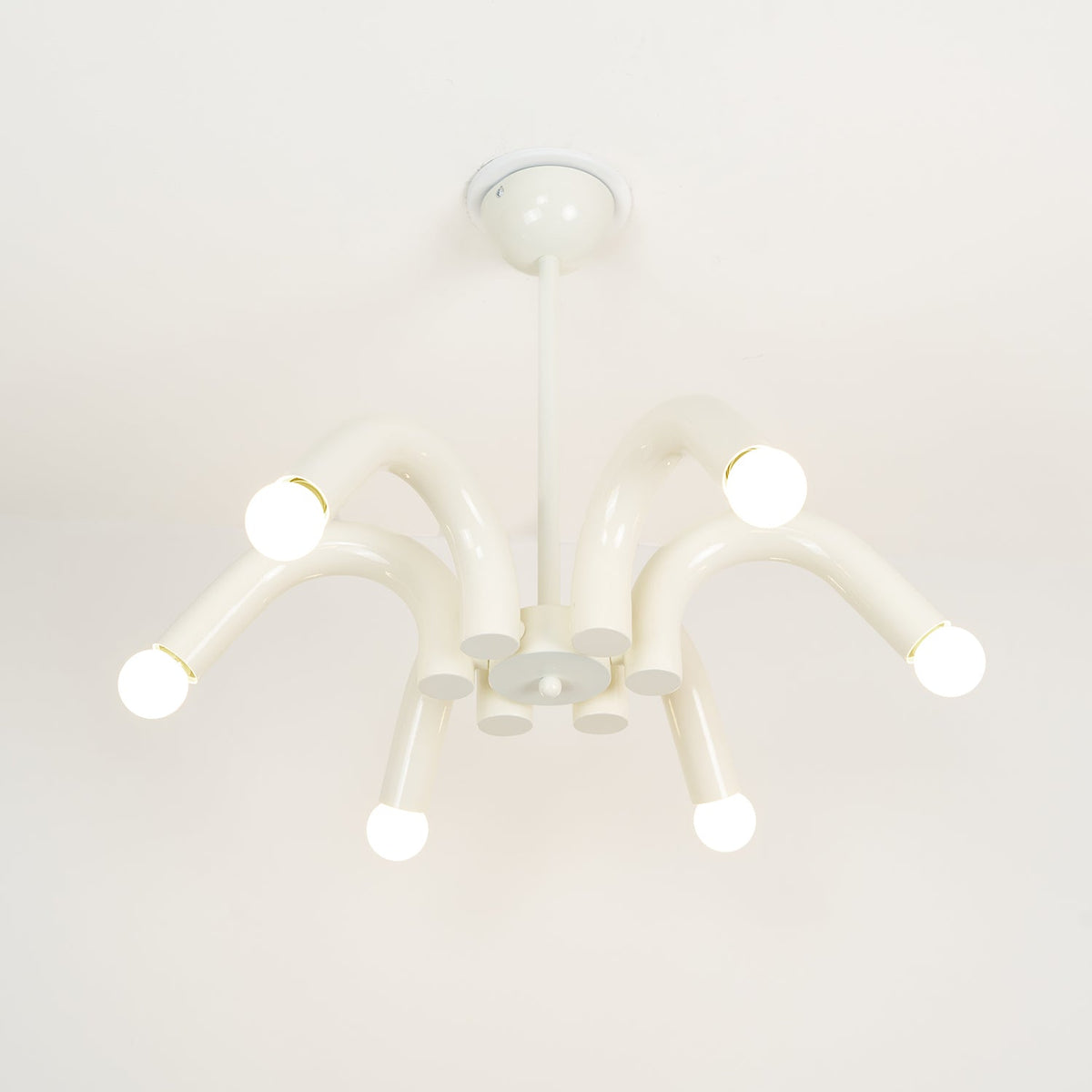 Fivelle modern Crem candelabru cu Brațe Multiple