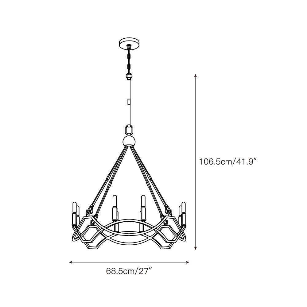 Leona candelabru