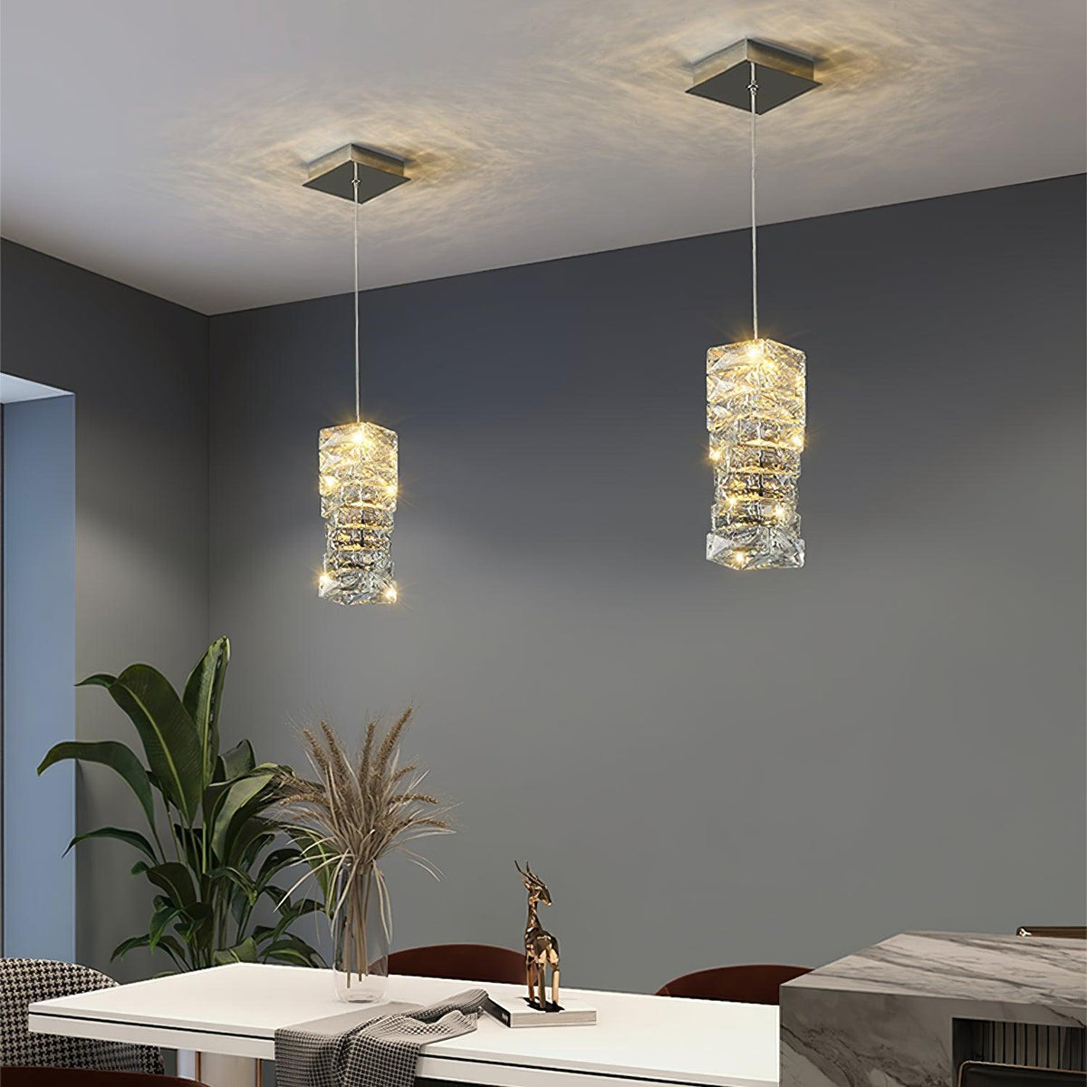Crysta lampă suspendată din cristal, de lux