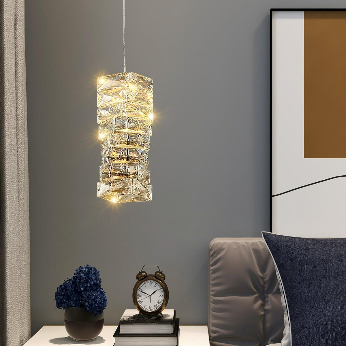 Crysta lampă suspendată din cristal, de lux