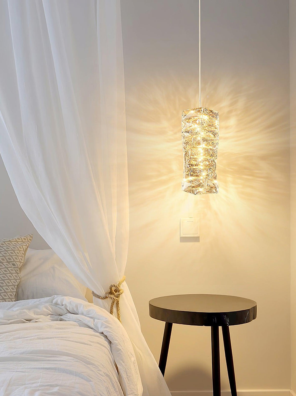Crysta lampă suspendată din cristal, de lux