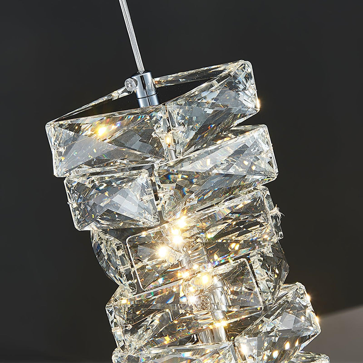 Crysta lampă suspendată din cristal, de lux