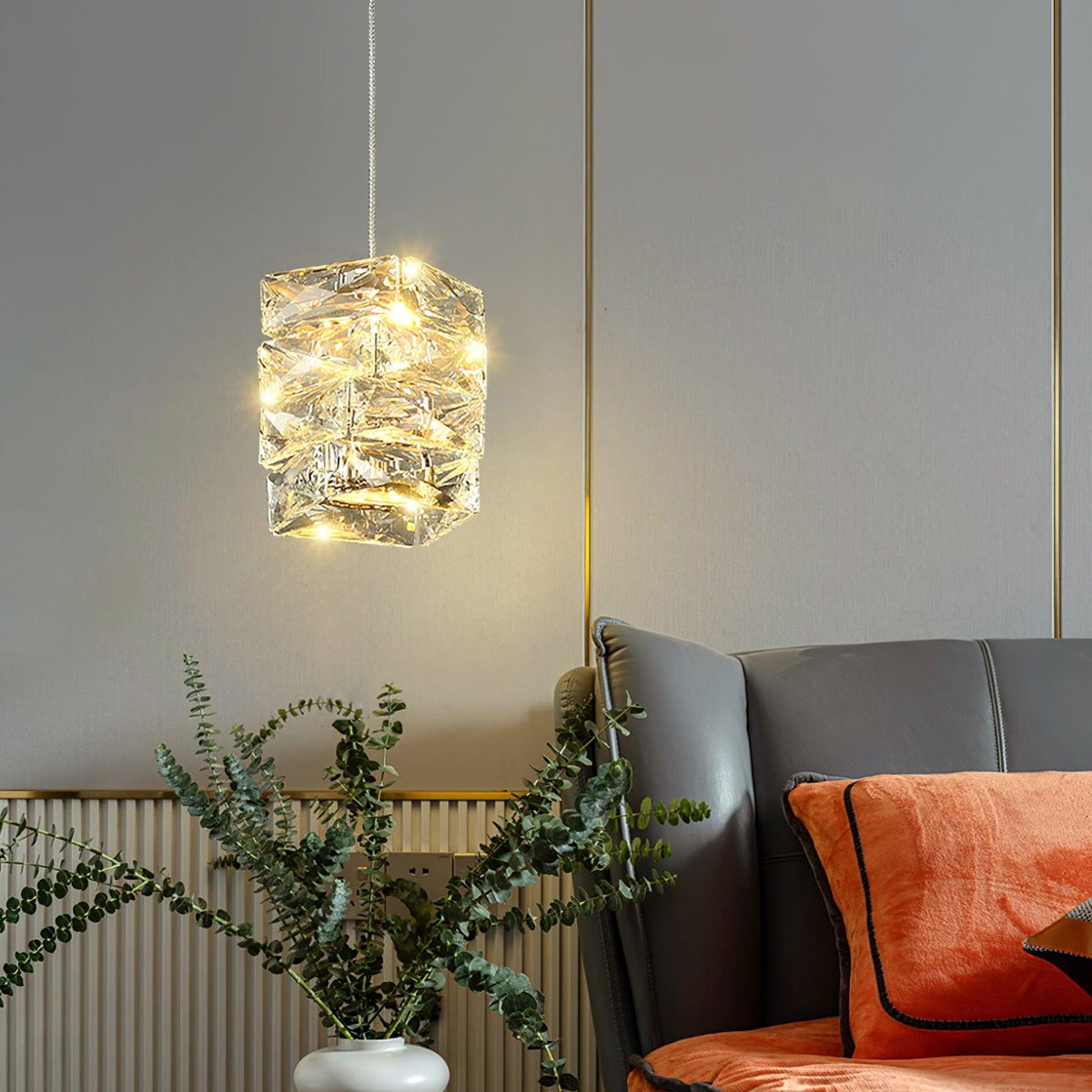 Crysta lampă suspendată din cristal, de lux