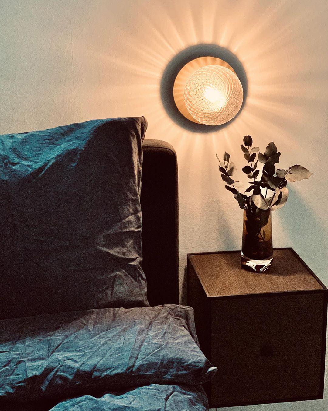 Nifte aplică de perete, minimalistă, cu disc, cu glob