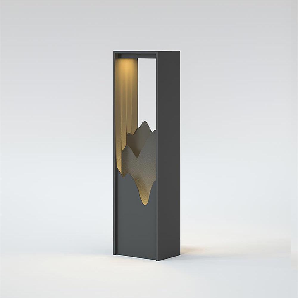 Zen corp de iluminat pentru exterior din acril, rustic