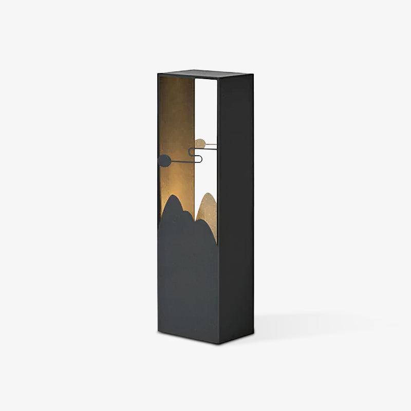 Zen corp de iluminat pentru exterior din acril, rustic