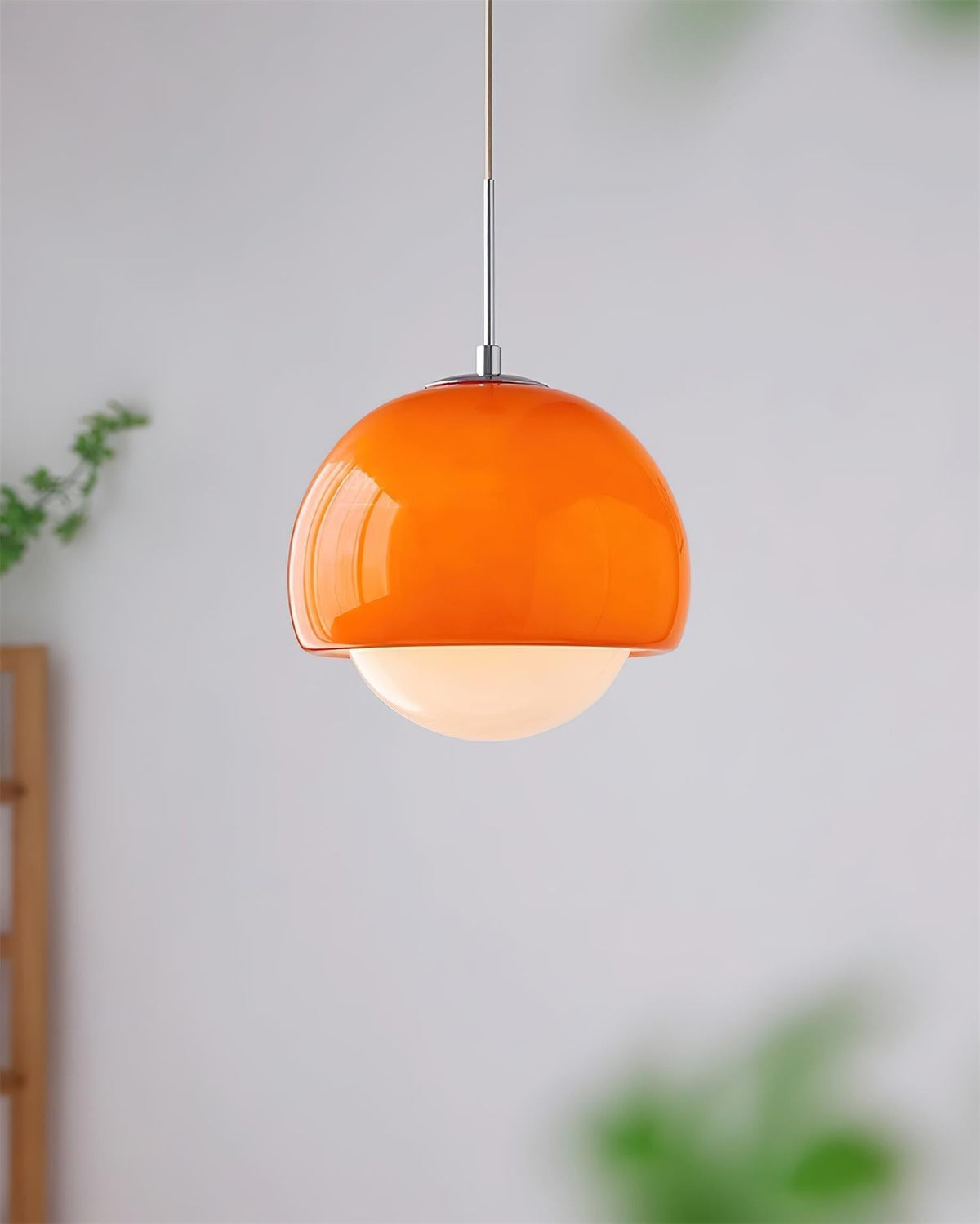 Lipko lampă suspendată din sticlă, retro, modernă, cu glob, multicoloră