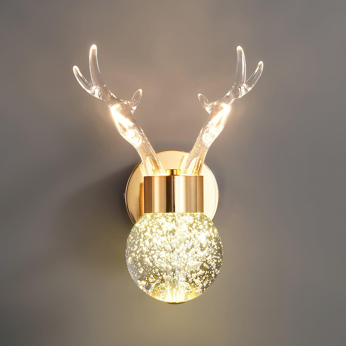 Cexi aplică de perete postmodernă lux cu cercuri din cristal