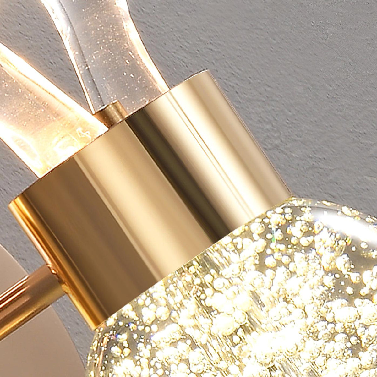 Cexi aplică de perete postmodernă lux cu cercuri din cristal