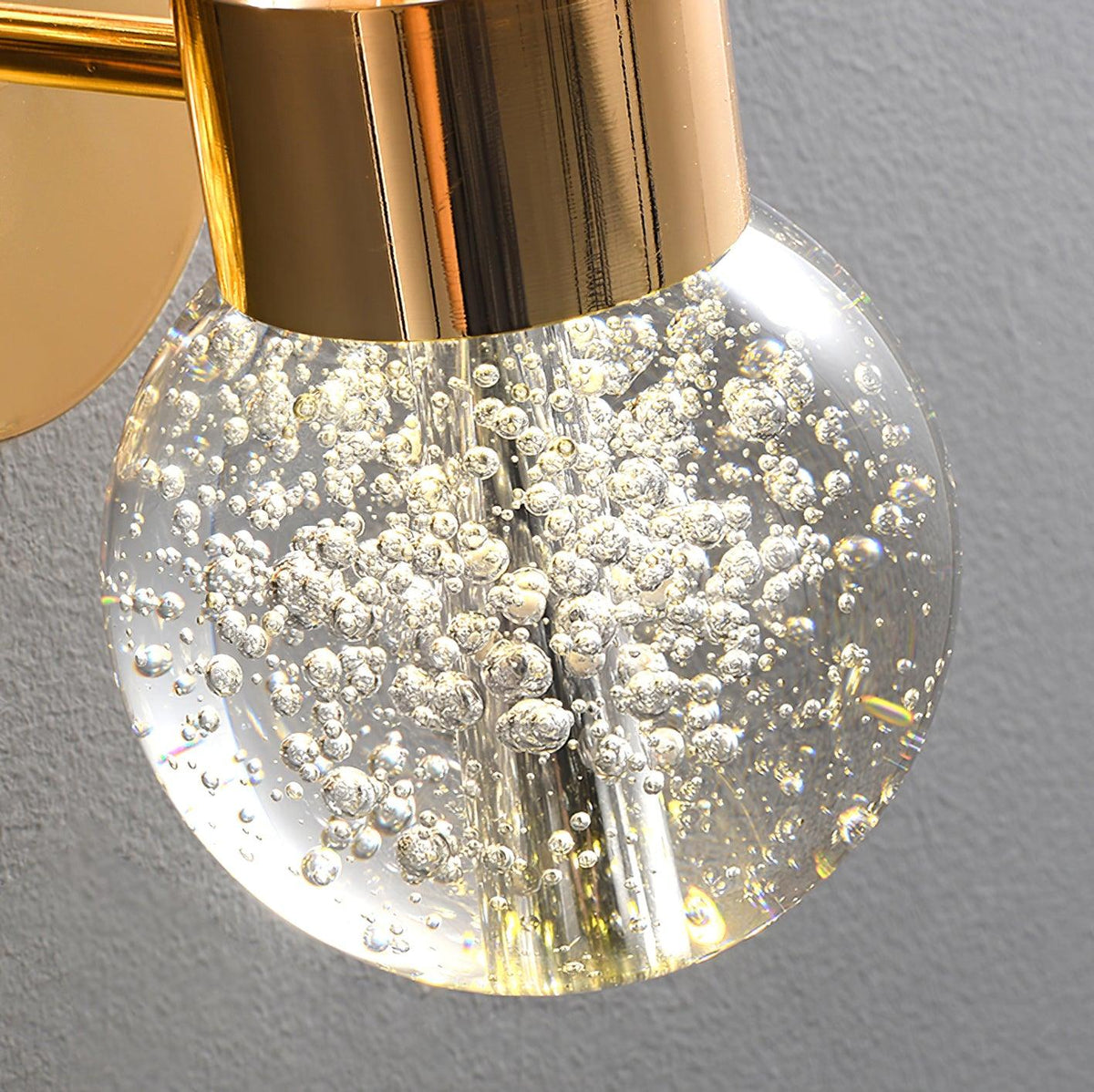 Cexi aplică de perete postmodernă lux cu cercuri din cristal
