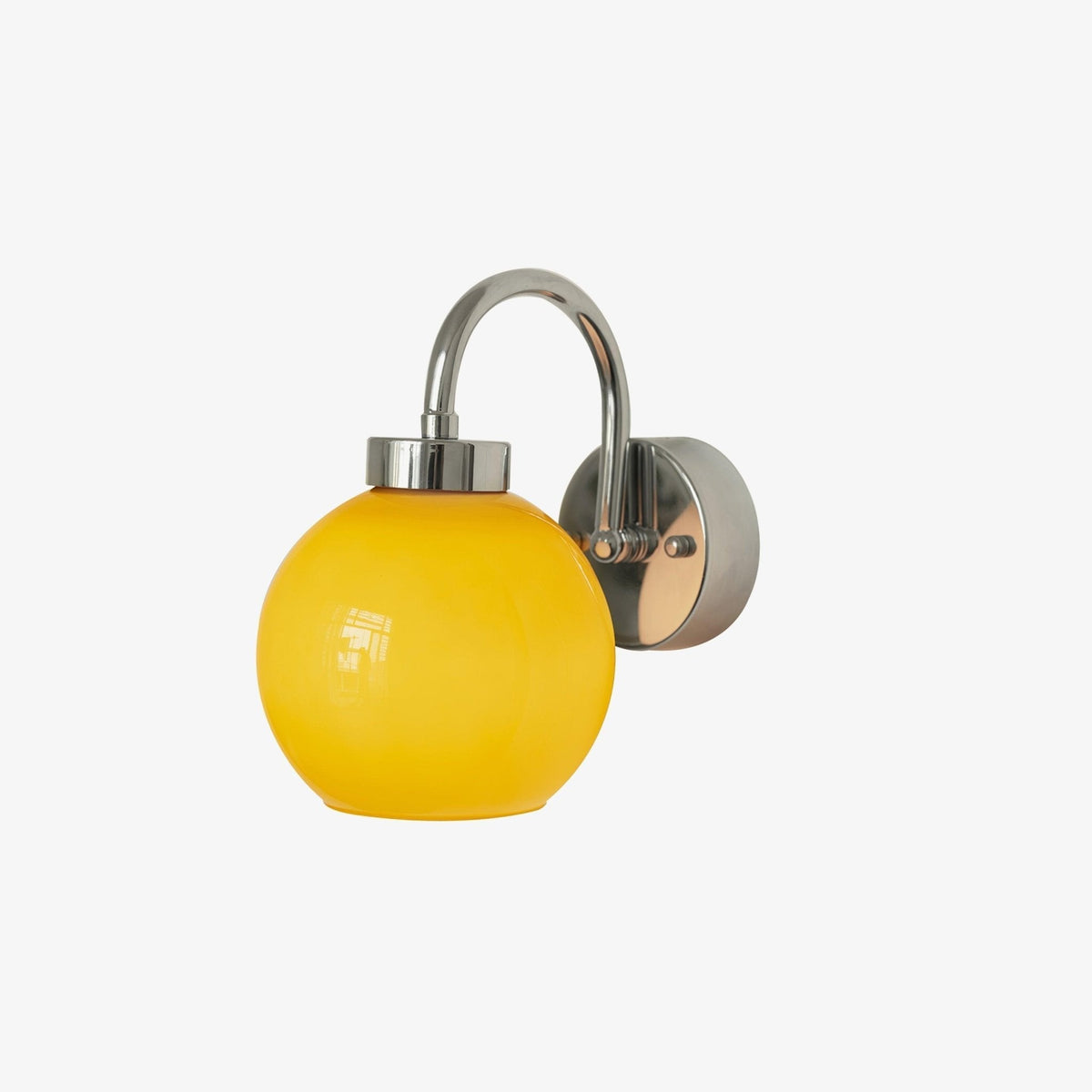 Vostor aplică de perete din sticlă și metal, premium, în stil de artă nordică