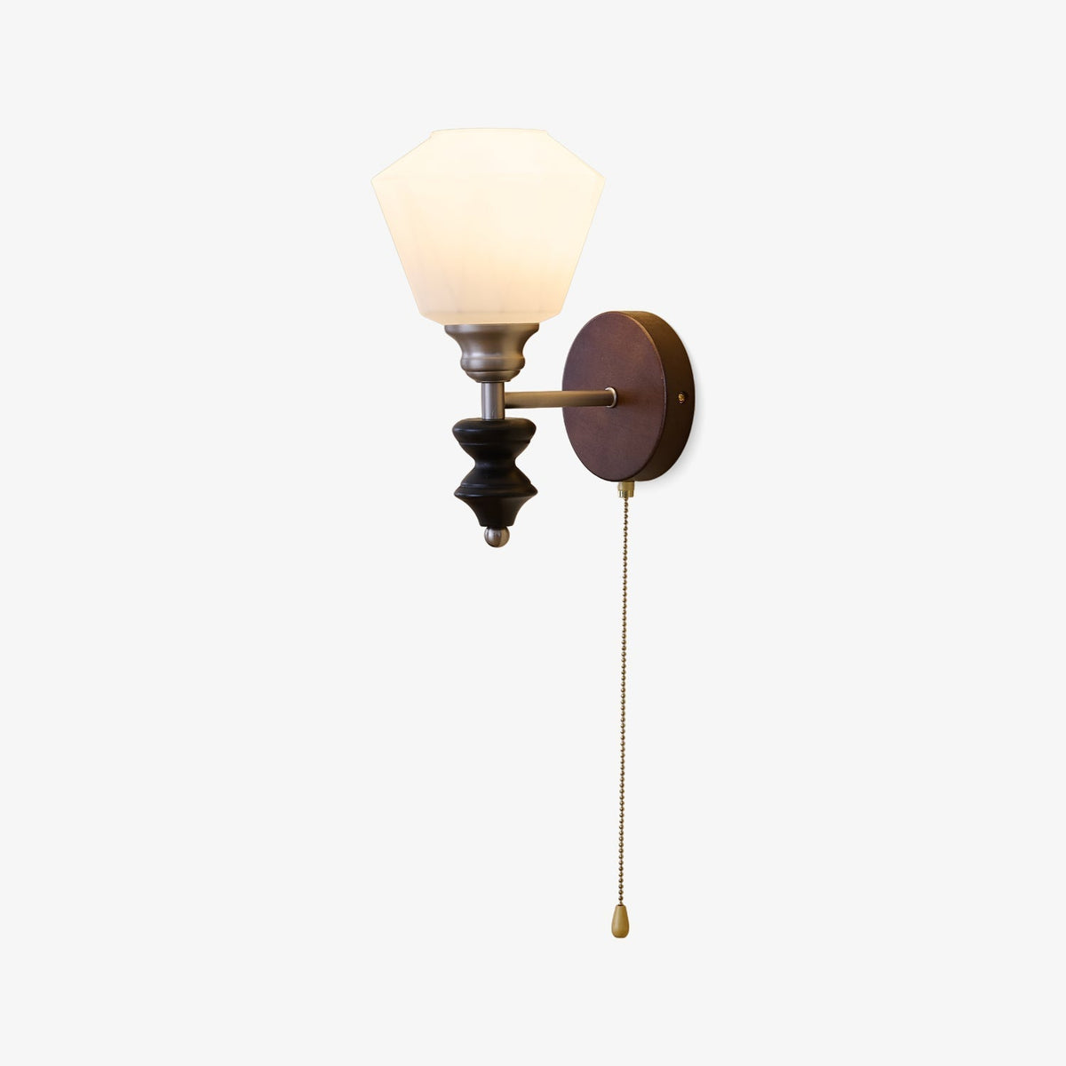 Lucille Elegance clasic Art sticlă lemn aplică de Perete