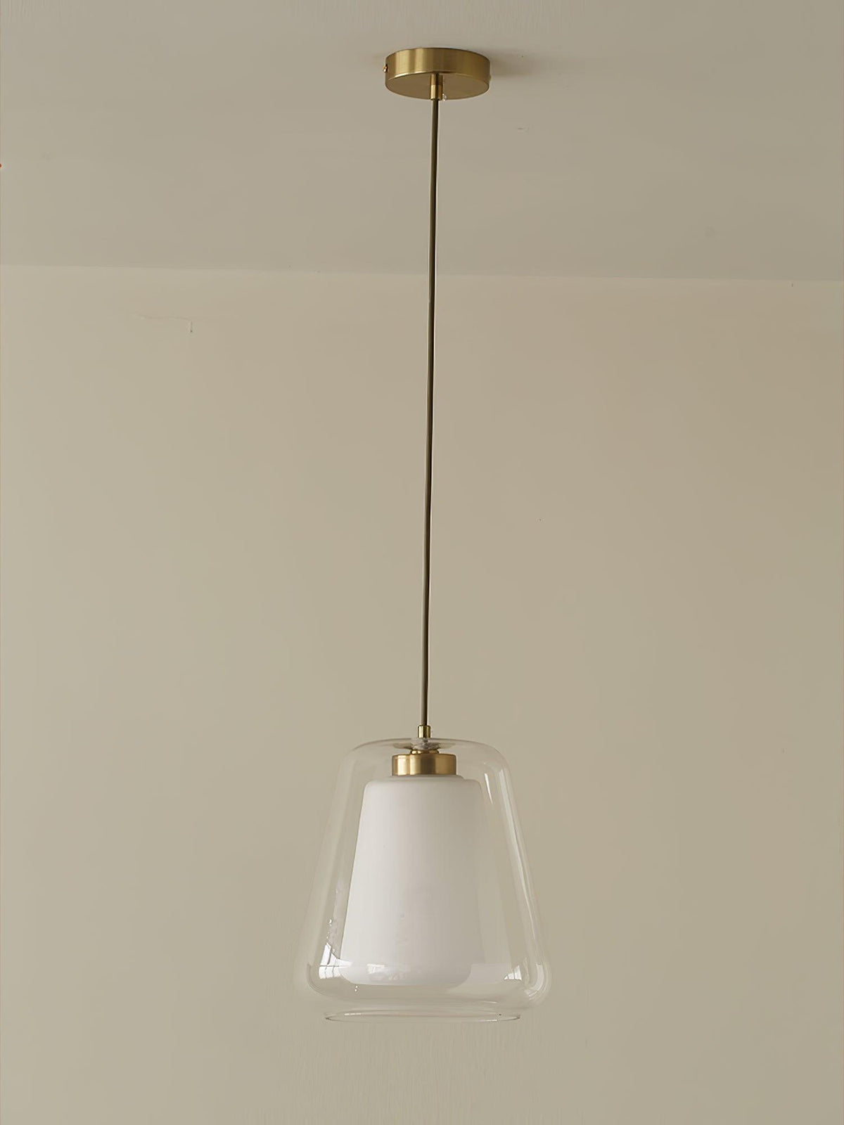 Ate lampă suspendată aurie, contemporană