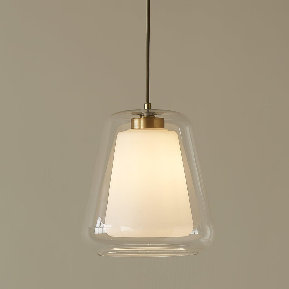 Ate lampă suspendată aurie, contemporană
